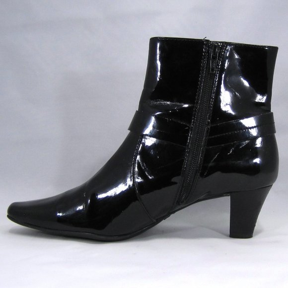 Anne Klein Blk iFlex GIBBS Ankle Booties Sz: 8M - Picture 3 of 8